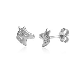 Zeige Details für Pferde Ohrstecker Sterling Silber 925 Bild von Pferde Ohrstecker Sterling Silber 925