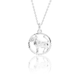 Zeige Details für Stier Sternzeichen Anhänger Silber 925  Bild von Stier Sternzeichen Anhänger Silber 925