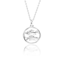 Zeige Details für Fische Sternzeichen Anhänger aus Silber 925 Bild von Fische Sternzeichen Anhänger aus Silber 925