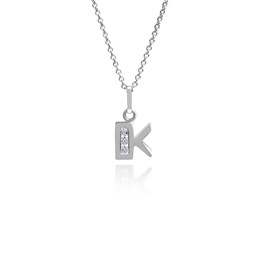 Zeige Details für Buchstaben Anhänger K Silber 925 mit Zirkonia Steinen Bild von Buchstaben Anhänger K Silber 925 mit Zirkonia Steinen