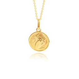 Zeige Details für Jungfrau Sternzeichen Anhänger Gold 333 Bild von Jungfrau Sternzeichen Anhänger Gold 333