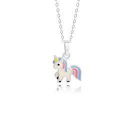 Zeige Details für Einhorn Anhänger Silber 925 handlackiert Bild von Einhorn Anhänger Silber 925 handlackiert