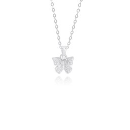 Zeige Details für Schmetterling Anhänger Silber 925 mit Zirkonia Bild von Schmetterling Anhänger Silber 925 mit Zirkonia