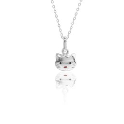 Zeige Details für Katze Anhänger Sterling Silber 925 Bild von Katze Anhänger Sterling Silber 925