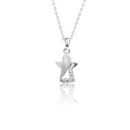 Zeige Details für Engel Anhänger Sterling Silber 925 Zirkonia Bild von Engel Anhänger Sterling Silber 925 Zirkonia