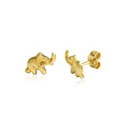 Bild von Elefant Kinderohrstecker Gold 333