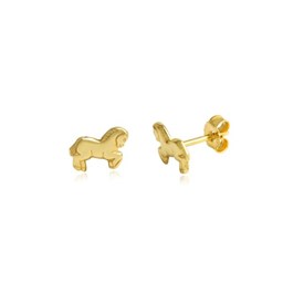 Zeige Details für Pferde Kinderohrstecker aus Gold 333 Bild von Pferde Kinderohrstecker aus Gold 333