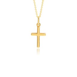 Zeige Details für Kreuz Anhänger Gold 333 mit Ringelöse Bild von Kreuz Anhänger Gold 333 mit Ringelöse