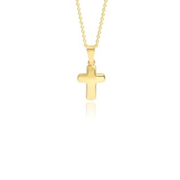 Zeige Details für Kreuz Anhänger Gold 333 modern Bild von Kreuz Anhänger Gold 333 modern
